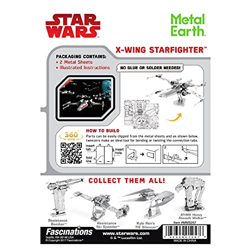 Figura Star Wars X Wing Kit 3D (10 cm) , color/modelo surtido