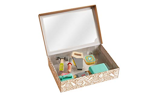 Fisher-Price DIY Caja de herramientas, juguetes construcción niños +3 años (Mattel GGT60)