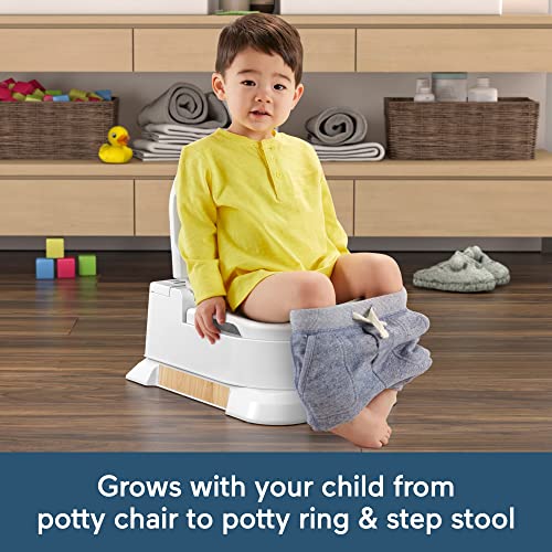 Fisher-Price Orinal aprende a ir al baño, para bebés y niños (Mattel HBX68), Embalaje sostenible