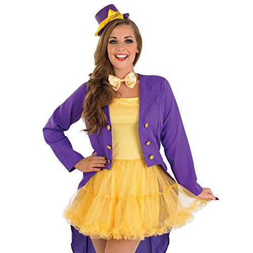 Fun Shack Disfraz de la Propietaria de la Fábrica de Chocolate Mujer, Disfraz Mujer Carnaval Disponible en Talla XL