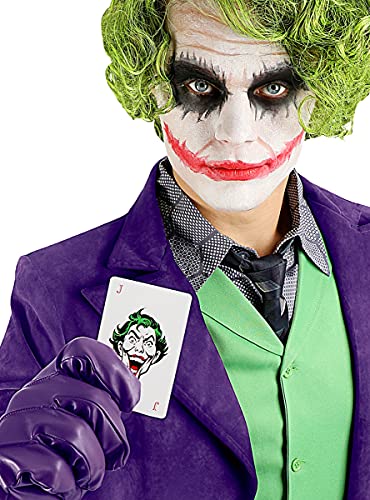 Funidelia | Baraja de Cartas Joker - Batman Oficial para Hombre y Mujer ▶ Superhéroes, DC Comics, Villanos - Color: Multicolor, Accesorio para Disfraz - Licencia: 100% Oficial