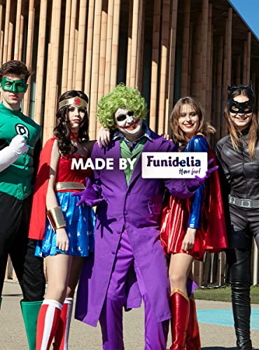 Funidelia | Disfraz de Bane - Batman para hombre ▶ Superhéroes, DC Comics - Disfraces para adultos, accesorios para Fiestas, Carnaval y Halloween - Talla M-L - Gris / Plateado