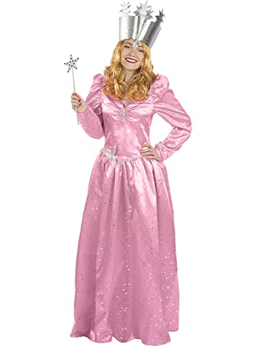 Funidelia | Disfraz de Glinda Bruja Buena - El Mago de Oz Oficial para Mujer Talla S ▶ El Mago de Oz, Películas & Series - Color: Multicolor - Licencia: 100% Oficial