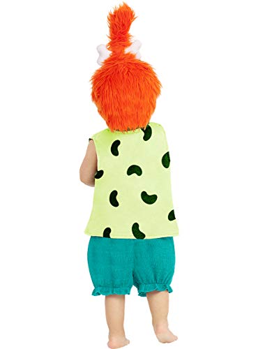 Funidelia | Disfraz de Pebbles - Los Picapiedra Oficial para bebé Talla 1-2 años ▶ The Flintstones, Dibujos Animados, Los Picapiedra, Cavernícolas - Color: Multicolor - Licencia: 100% Oficial