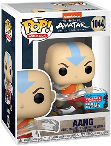 Funko 55519 Pop! Animation: Avatar The Last Airbender - Aang (Exclusivo de la Convención de Otoño 2021) #1044