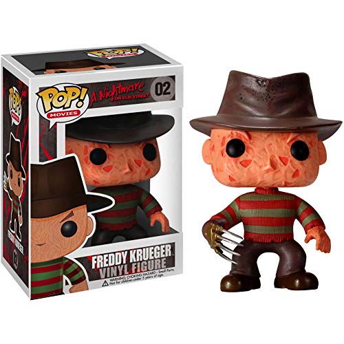 Funko Freddy Krueger: A Nightmare on Elm Street x Popp! Movies figura de vinilo y 1 protector gráfico de plástico PET [#002/02291 - B]