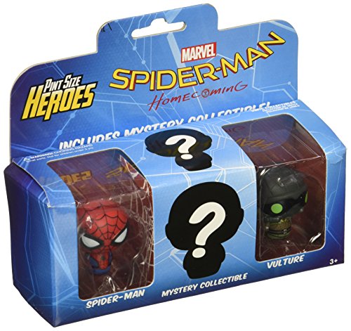 Funko Juego de 3 Figuras de Spider-Man Spider-Man 13439 Hombre araña, Buitre y 1 Figura misteriosa