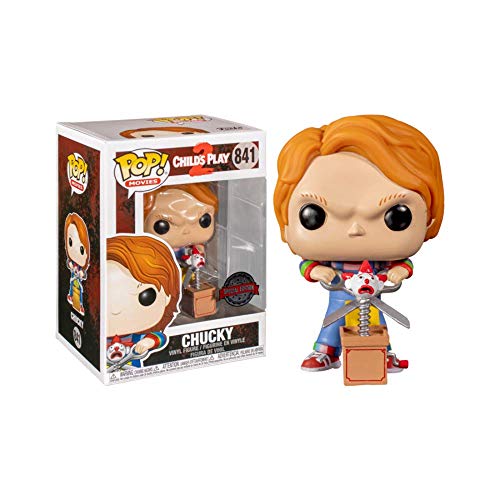 Funko Pop! 44836 Movies - Child'S Play 2 - Chucky with Buddy & Scissors Exclusive #841