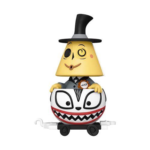 Funko- Pop Disney: Nightmare Before Christmas Train-Mayor in Ghost Cart Figura Coleccionable, Multicolor (50634)