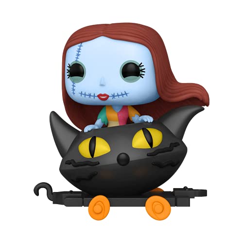Funko- Pop Disney: Nightmare Before Christmas Train-Sally in Cat Cart Figura Coleccionable, Multicolor (50631)