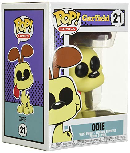 Funko - Pop Figura de Vinilo: Comics: Garfield - Odie, Multicolor, Estándar