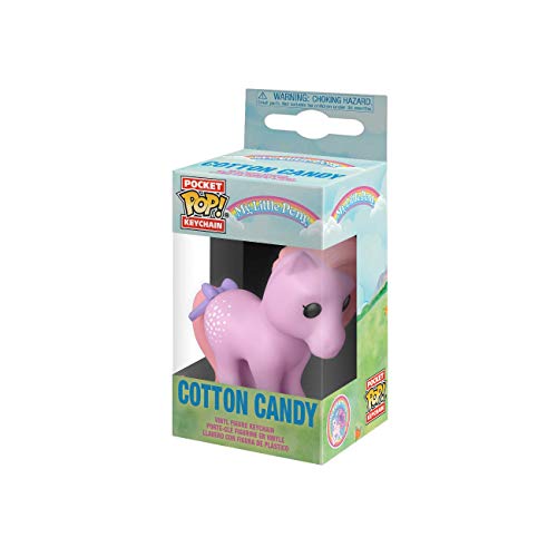 Funko- Pop Keychain My Little Pony Cotton Candy Juguete coleccionable, Multicolor (54309)