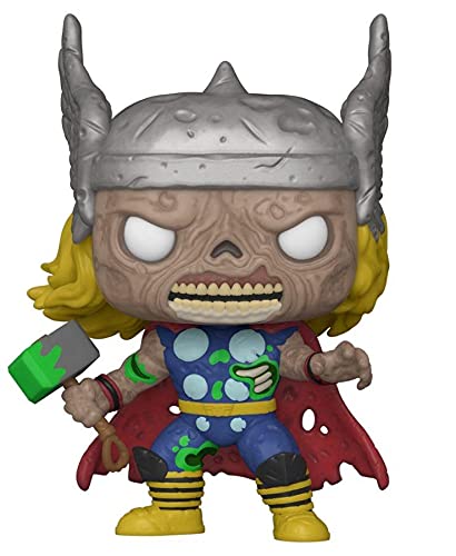 Funko Pop Marvel Zombies #787 - Thor Zombie - Brilla en la Oscuridad Pop Figura Special Edition 55646 – Figura Marvel Funko Pop