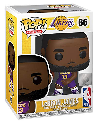 Funko - Pop! NBA: Lakers - Lebron James Figurina, Multicolor (46549)