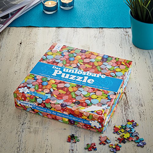 Gadget Storm Puzzle Imposible Motivo Caramelos 500 Piezas Casi Idénticas por los 2 Lados Rompecabezas para Adultos y Niños Desde 9 Años