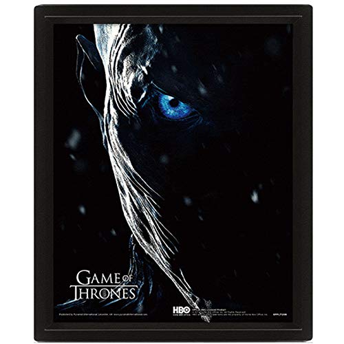 Game Of Thrones - Figura de Vinilo Poster 3D Jon Snow Vs. Night King