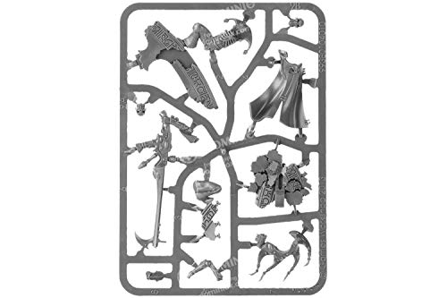 GAMES WORKSHOP Figura de acción de Harlequin Death Jester de 9990101 en Warhammer 40 Pulgadas