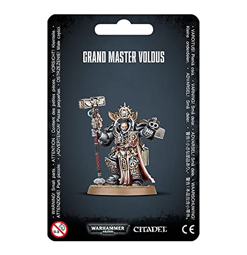 Games Workshop - Warhammer 40.000: Caballeros Grises Gran Maestro Voldus