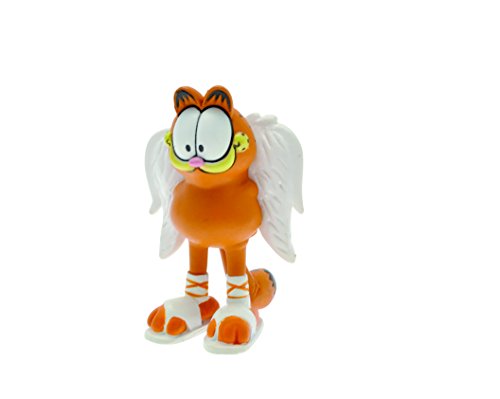 Garfield-Figura Cupido 7 CM Odie Llavero, Multicolor, No Aplica (PLASTOY 40328066003)