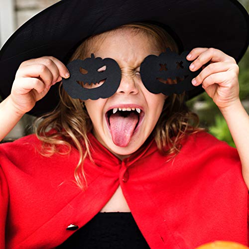 Gejoy 8 Pares de Dientes de Vampiro Colmillos Dentaduras Postizas de Halloween Cosplay con Dientes Adhesivos de Pellets para Disfraces de Halloween Favores de Fiesta (13 mm, 15 mm, 17 mm, 19 mm)