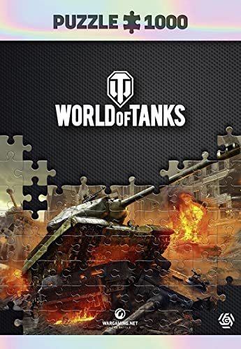 Good Loot World of Tanks: New Frontiers | Puzzle 1000 Piezas | Incluye póster y Bolsa | 68 x 48 | Videojuego | Rompecabezas para Adultos y Adolescentes | para Navidad y Regalos | Decoración