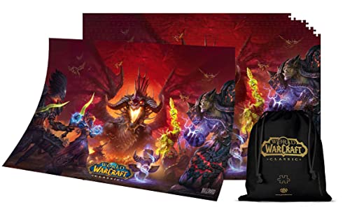 Good Loot World of Warcraft Classic: Onyxia | Puzzle 1000 Piezas | Incluye póster y Bolsa | 68 x 48 | Videojuego | Rompecabezas para Adultos y Adolescentes | para Navidad y Regalos | Decoración