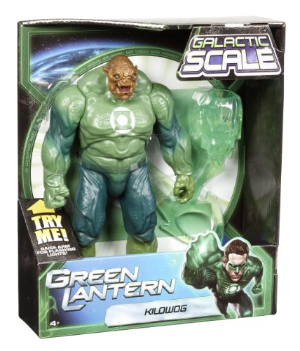 Green Lantern T7827 - Figura de acción con Arma Luminosa, 25 cm