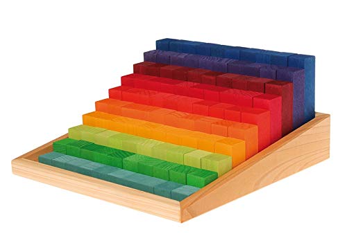 Grimm's Toys Stepped Counting Blocks