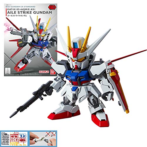 GUNPLA BANDAI SD Gundam EX-Standard Aile Strike Gundam Mod - De plástico MK57598