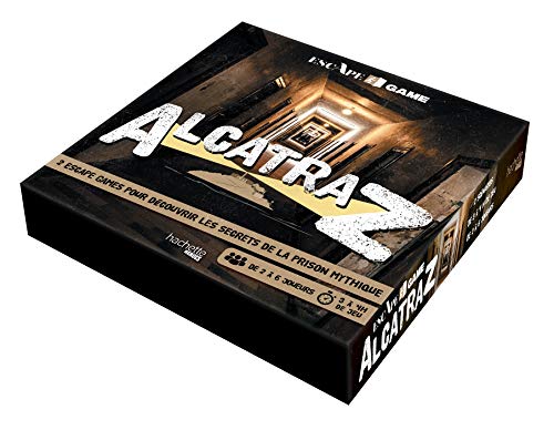 HACHETTE HEROES Escape Game Alcatraz: 2 Escape Games pour découvrir Les Secrets de la Prison mythique