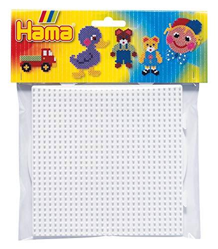 Hama - Set de plantillas grandes de forma redonda y cuadrada para cuentas de colores , color/modelo surtido
