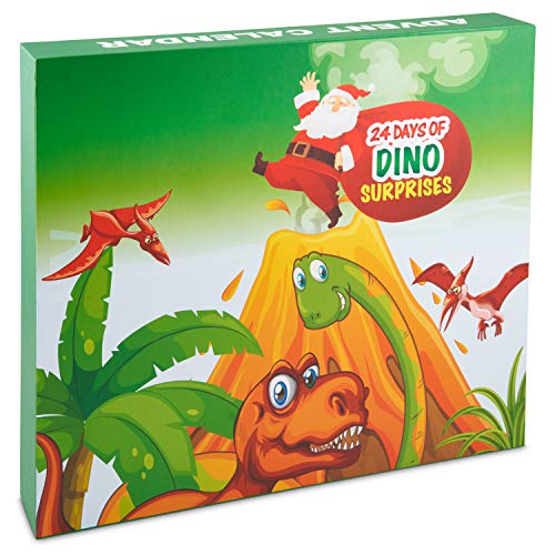 HAPIDS Juguetes de Dinosaurios Calendario Navideño de Adviento para niños 2020.