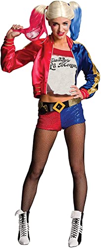 Harley Quinn (Deluxe) Suicide Squad - Adult Costume Lady : LARGE