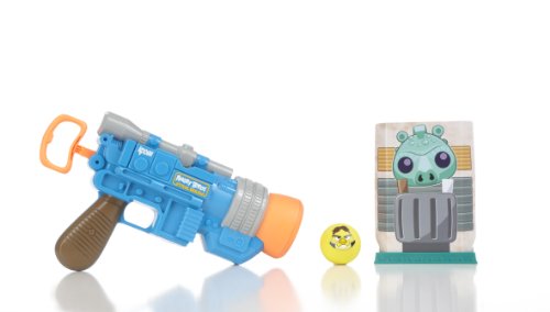 Hasbro Koosh - Pistola con diseño Han Solo de Star Wars para lanzar Angry Birds