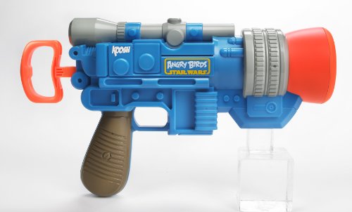 Hasbro Koosh - Pistola con diseño Han Solo de Star Wars para lanzar Angry Birds