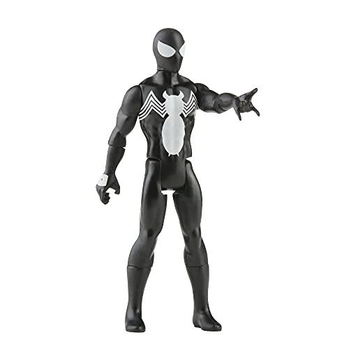 Hasbro Marvel Figura de acción Coleccionable de Symbiote Spider-Man Retro 375 de 9,5 cm Legends Series