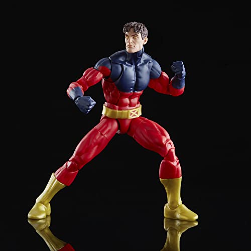Hasbro Marvel, Legends Series - Figura de Vulcan de los X-Men - Juguete de colección de 15 cm, con 2 Accesorios y Pieza de Figura para armar