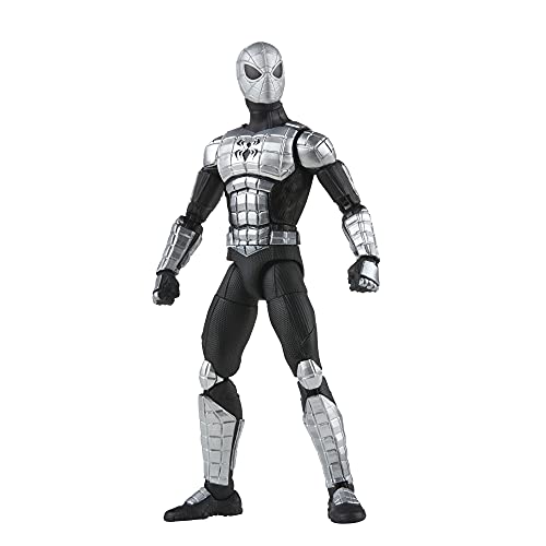 Hasbro Marvel Legends Series - Marvel Spider-Man - Figura de acción Spider-Armor MK I - Incluye 4 Accesorios: 2 Manos adicionales y 2 Accesorios con Efecto de teleraña, F3698