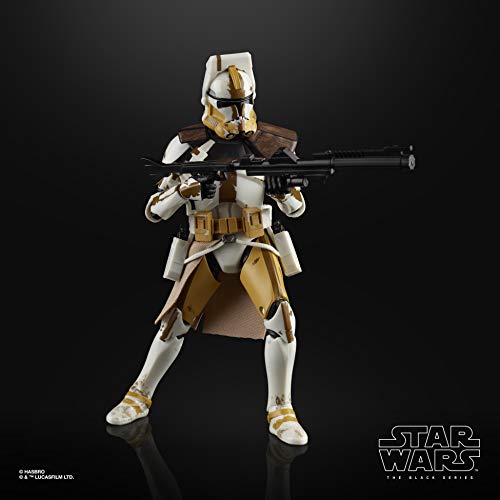 Hasbro Star Wars The Black Series Clone Commander Bly Toy 6-Inch Scale The Clone Wars Collectible Action Figure, Kids Ages 4 and Up