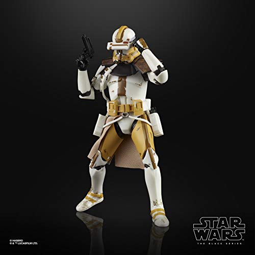 Hasbro Star Wars The Black Series Clone Commander Bly Toy 6-Inch Scale The Clone Wars Collectible Action Figure, Kids Ages 4 and Up