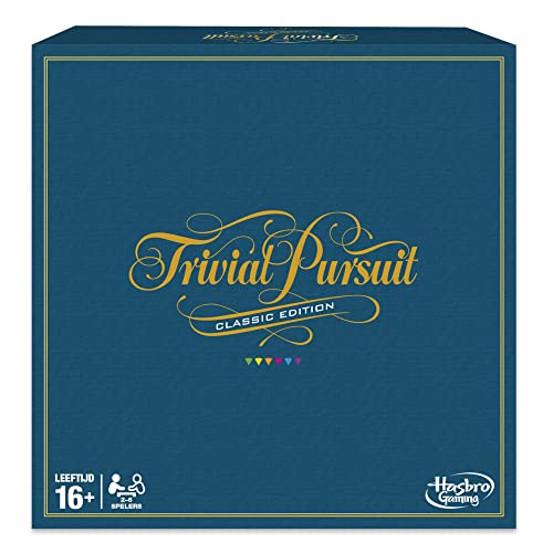 Hasbro- Trivial Pursuit: Classic (en holandés), Multicolor (C1940104)