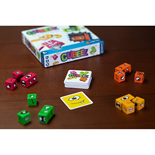 HCM Kinzel 55171 Cubeez Brain Teaser Games Comunidad, Dados de Habilidad, Puzzle, Juego de Paciencia, 2-4 Jugadores, a Partir de 6 años, Multicolor