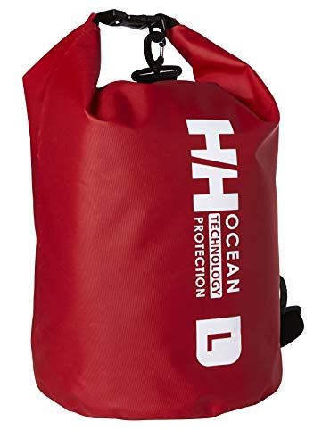 Helly Hansen Ocean Dry Bag L Travel Accessory-Packing Organizer, Unisex Adulto, 222 Alert Rojo, Talla única