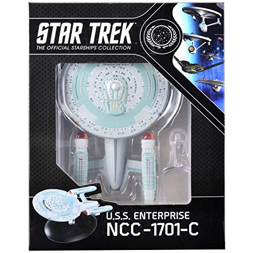 Hero Collector | Star Trek La colección oficial de naves estelares | Eaglemoss Model Ship Box U.S.S. Enterprise NCC-1701-C