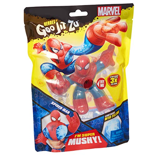 Heroes of Goo Jit Zu 41054 Superheroes-Spiderman, Multicolor