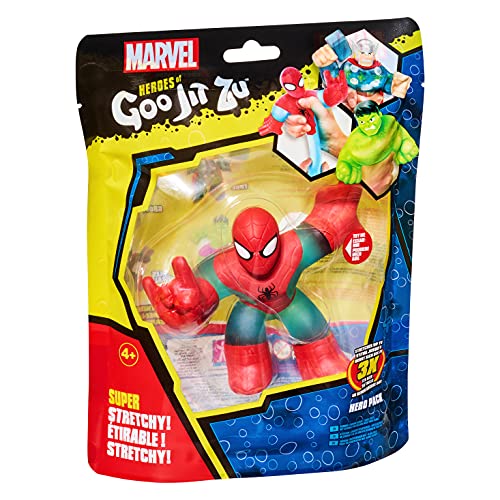 Heroes of Goo Jit Zu Caja de héroes Marvel-Spider-Man radioactivo, 41264