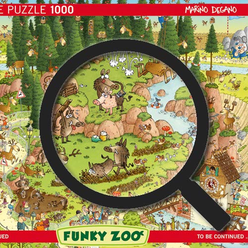 Heye- Black Forest Habitat Puzzle, Multicolor (HY29638)
