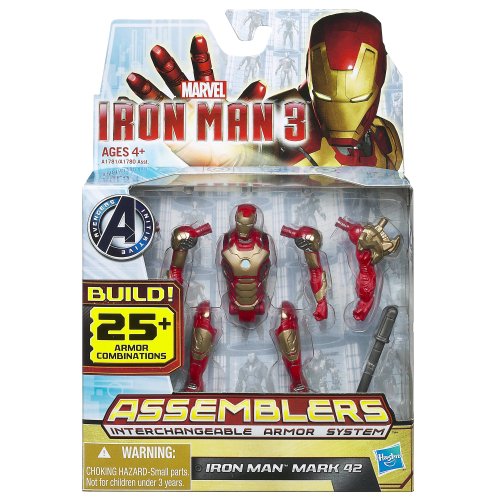 Hombre De Hierro De Marvel 3 Ensamblador -Mark 42 Iron Man [Importado De GB