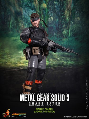 Hot Toys - Metal Gear Solid 3 Videogame Masterpiece 1/6 Naked Snake (Sneaki (japan import)