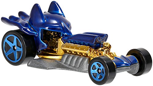 Hot Wheels - Set de 5 Coches Batman y los Villanos, Escala 1:64 (Mattel DJP11)